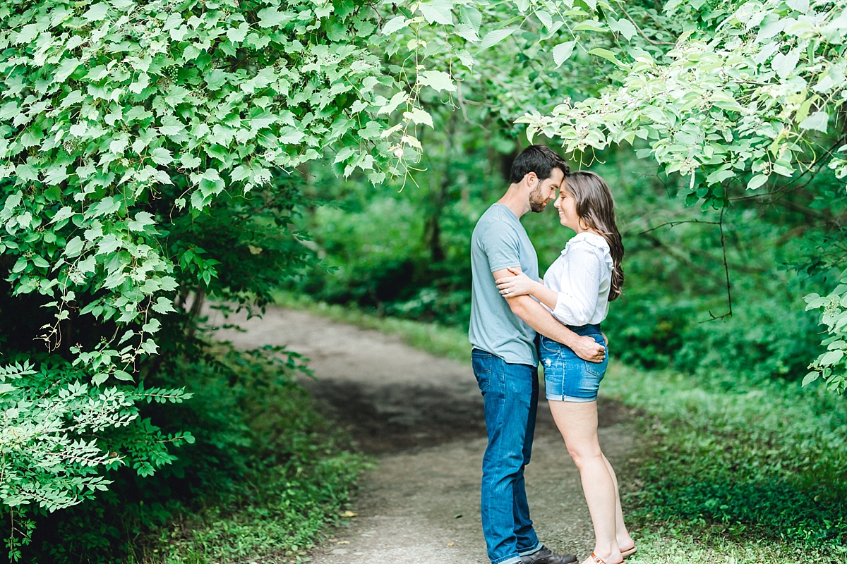 Emily & Merritt's Engagement Session at Eagle Creek Park | Aubrey Lynn Photography | Indiana Wedding Photographer