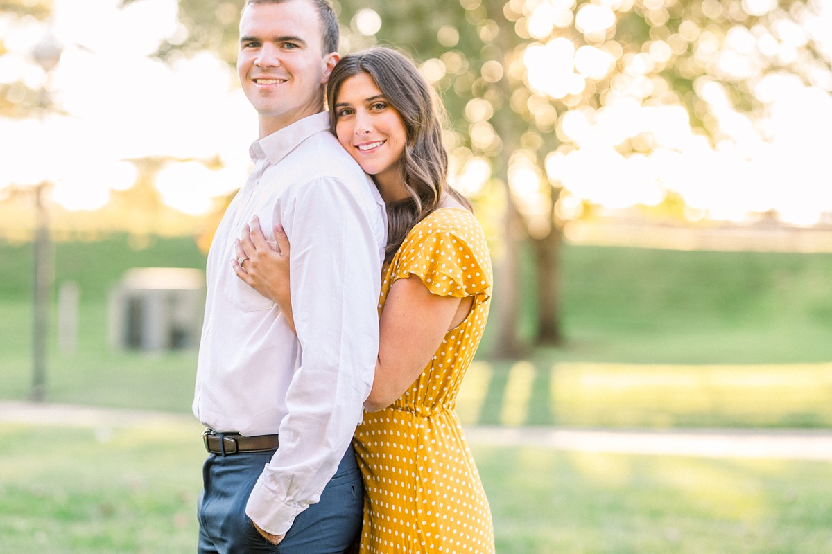 David & Chelsey Downtown Indianapolis Engagement | Aubrey Lynn Photography